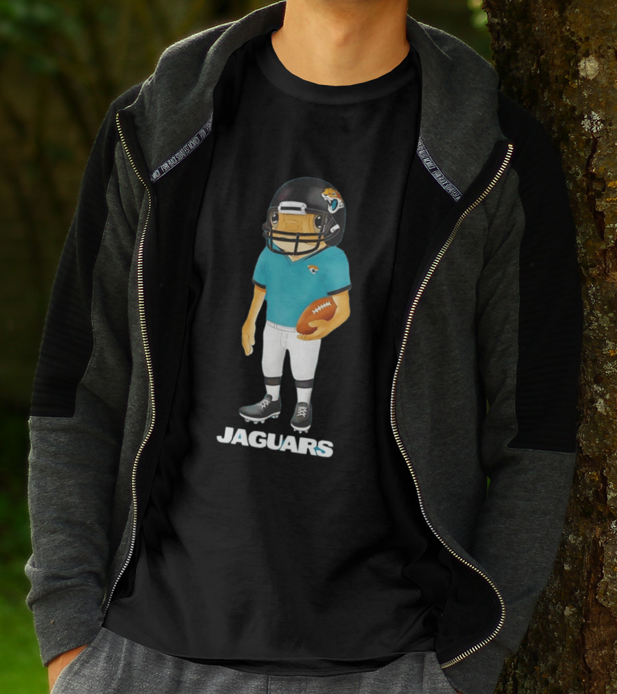 Bad Bunny Jacksonville Jaguars Concho Football Collaboration T-Shirt