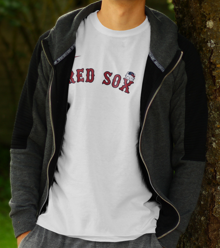 Nike Boston Red Sox Hello Kitty Collaboration T-Shirt