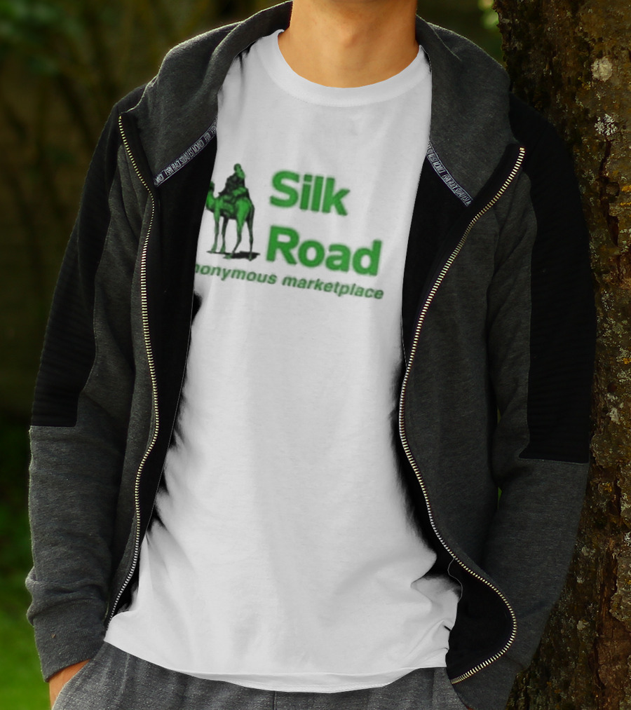 Silk Road Anonymous Marketplace Ross Ulbricht Camel T-Shirt