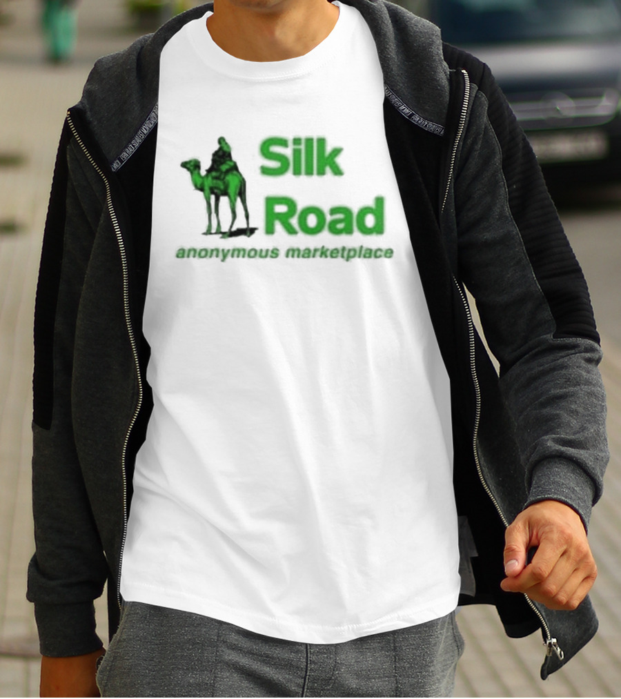 Silk Road Anonymous Marketplace Ross Ulbricht Camel T-Shirt