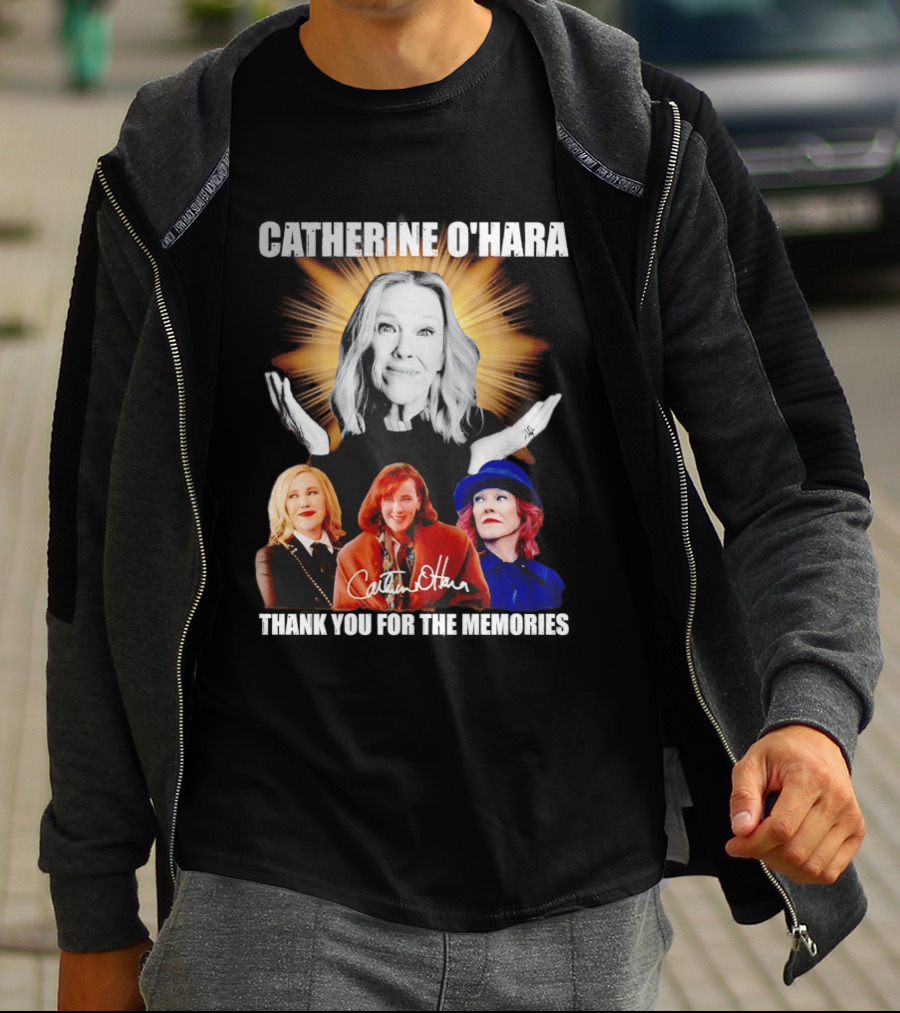 Catherine O'Hara Thank You For The Memories Iconic Roles Signature T-Shirt