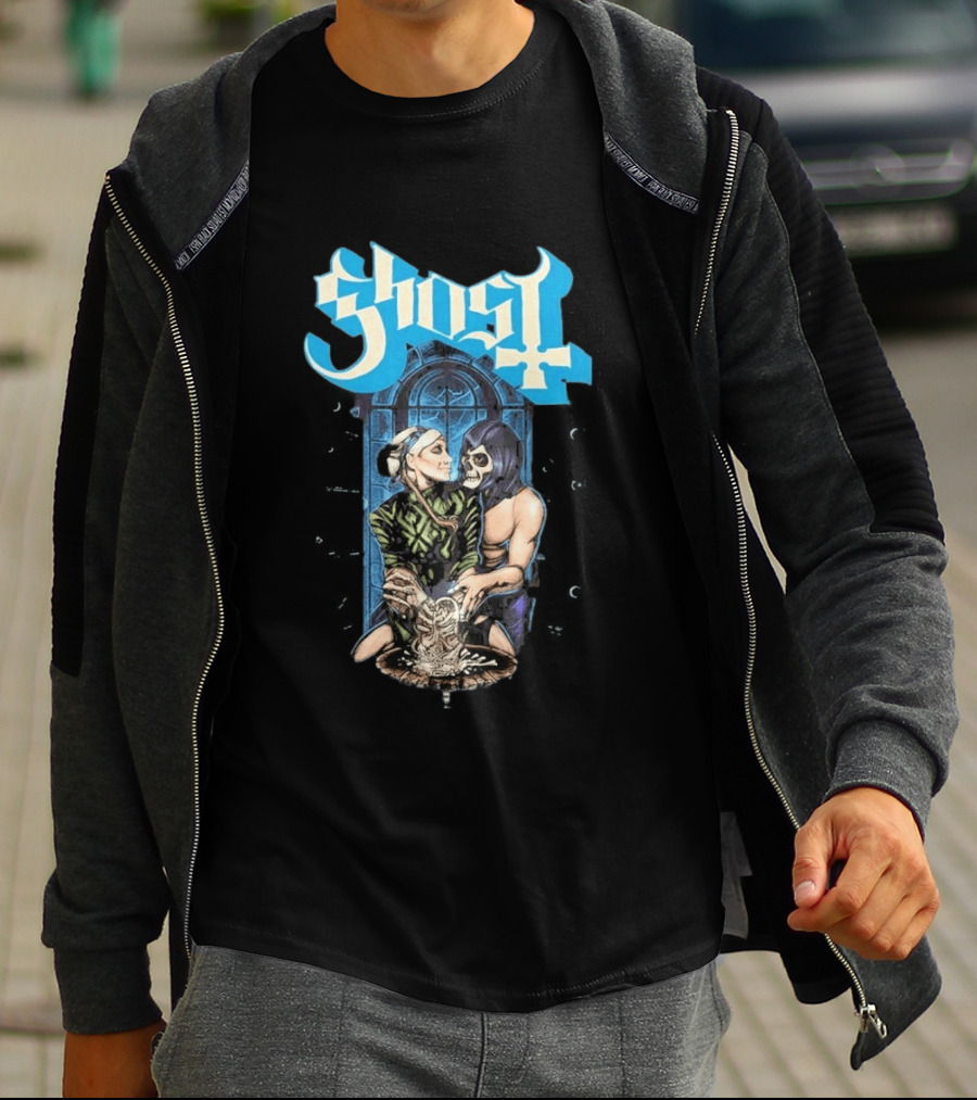 Ghost Skeleton Valentine Papa Nihil Sister Imperator Unchained Melody January 30 2026 T-Shirt