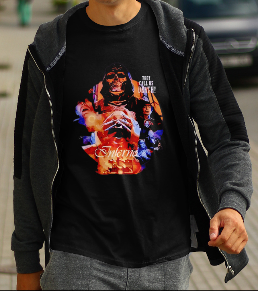 Inferno Dario Argento Film With Death T-Shirt