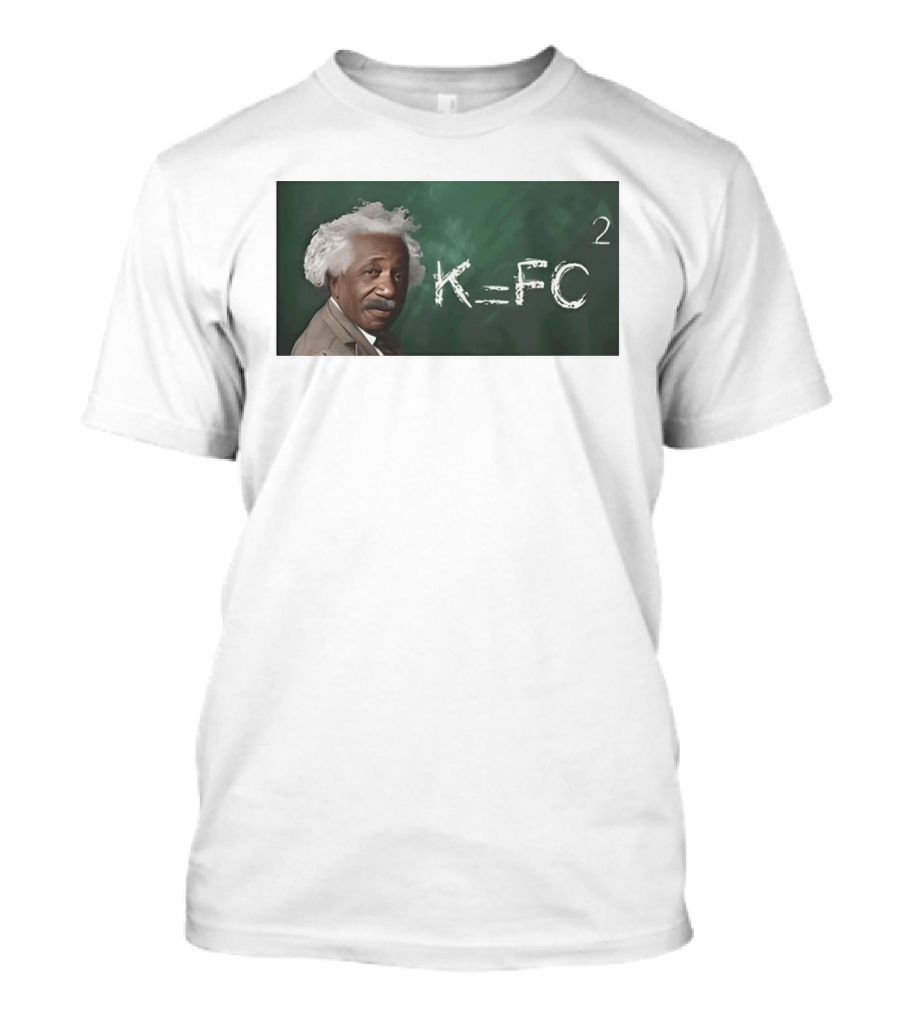 Albert Einstein K FC2 Chalkboard Equation T-Shirt