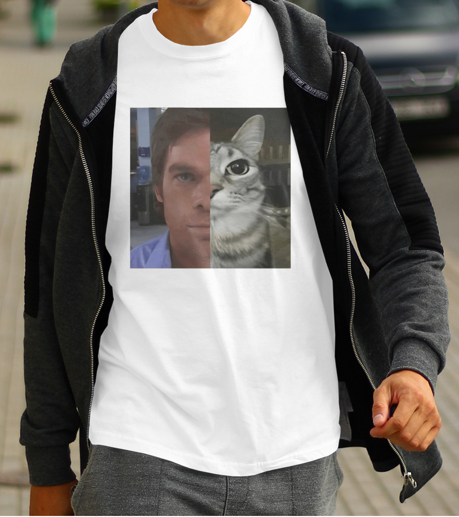 Half Human Half Cat T-Shirt