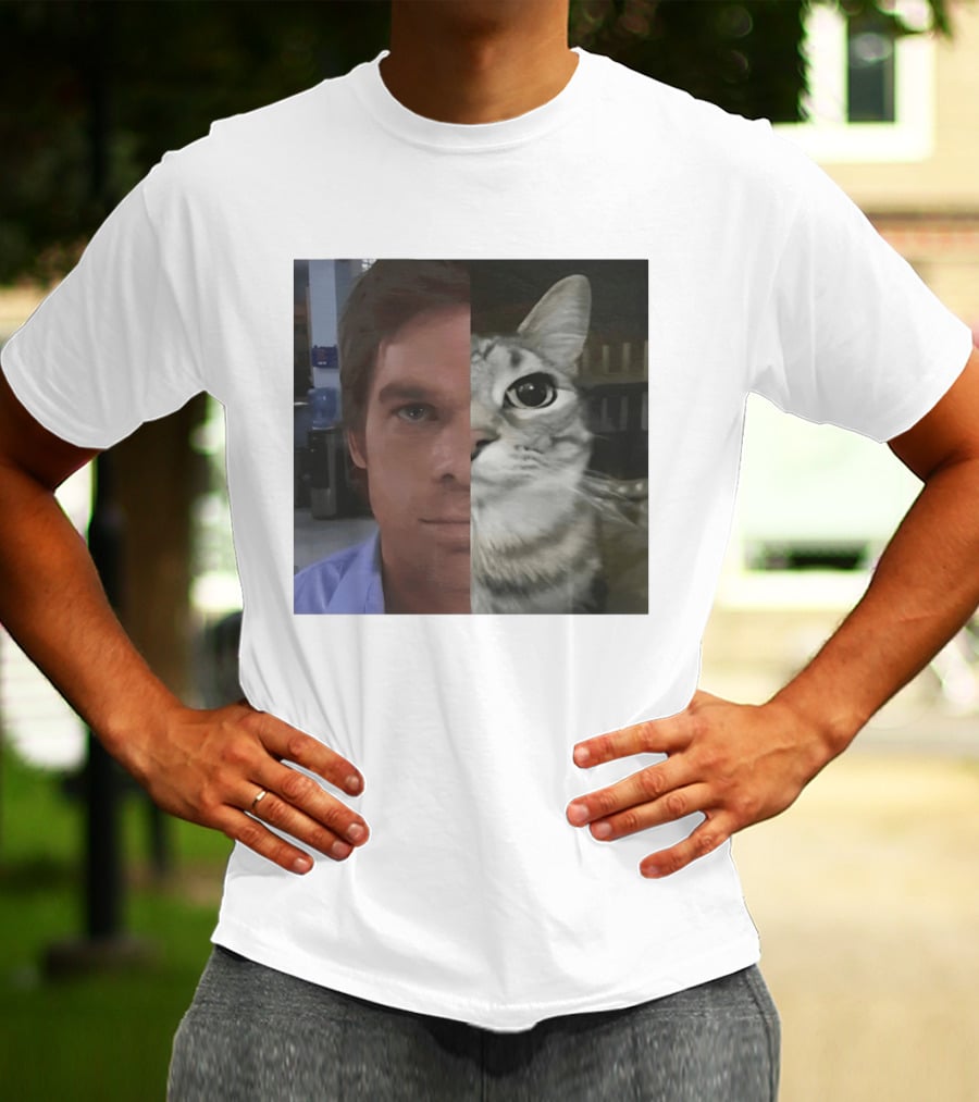 Half Human Half Cat T-Shirt