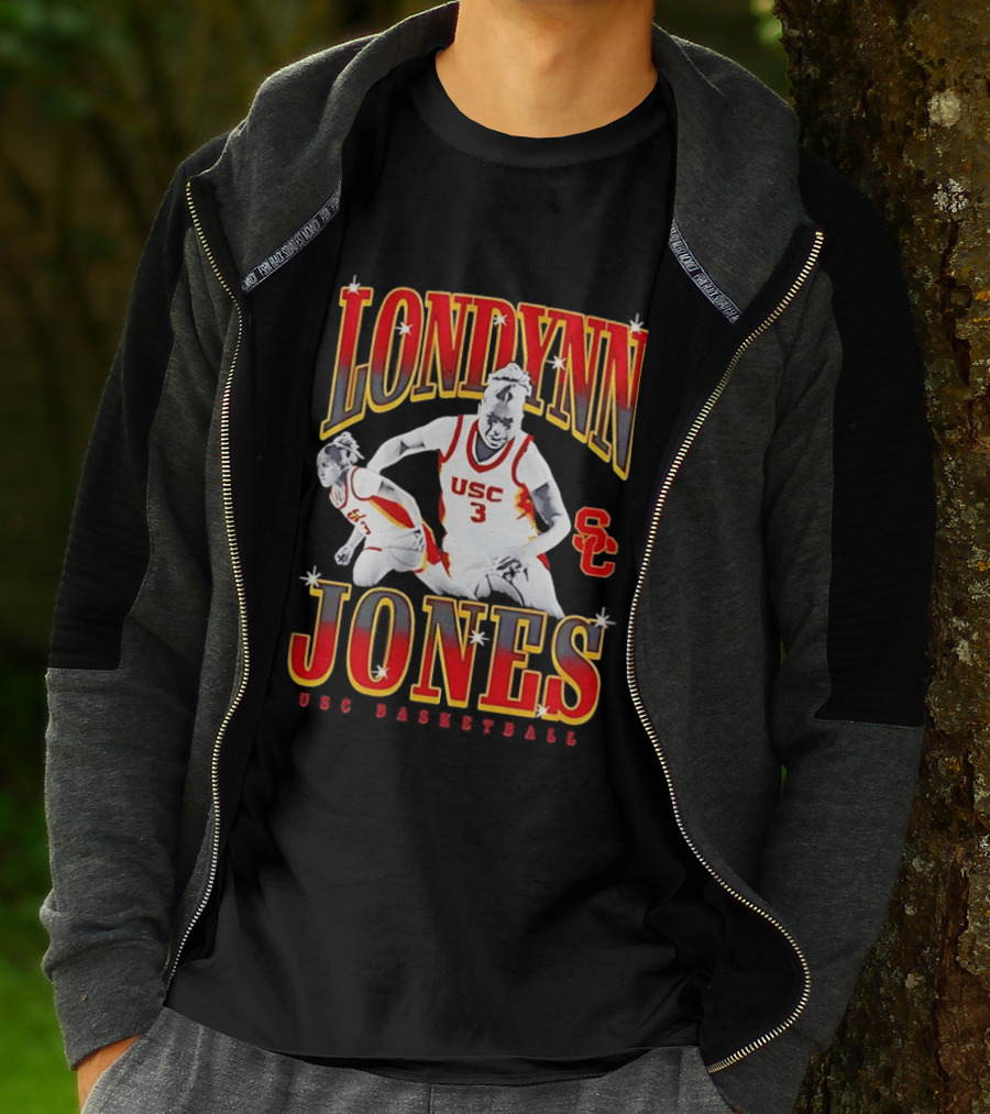 Londynn Jones USC Trojans 3 Basketball Player SC T-Shirt