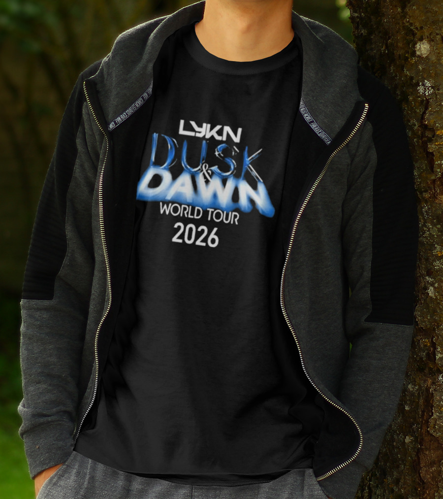 LYKN Dusk Dawn World Tour 2026 Collection T-Shirt