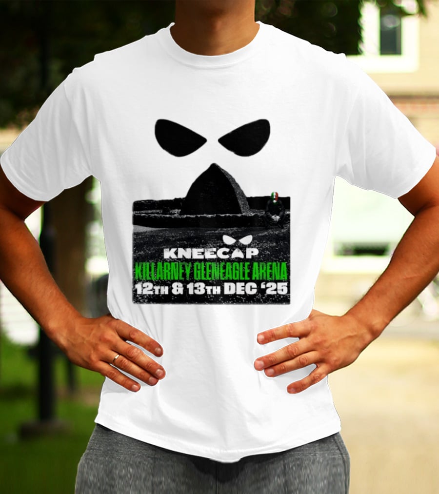 Kneecap Live At Killarney Gleneagle Arena December 12th And 13th 2025 T-Shirt