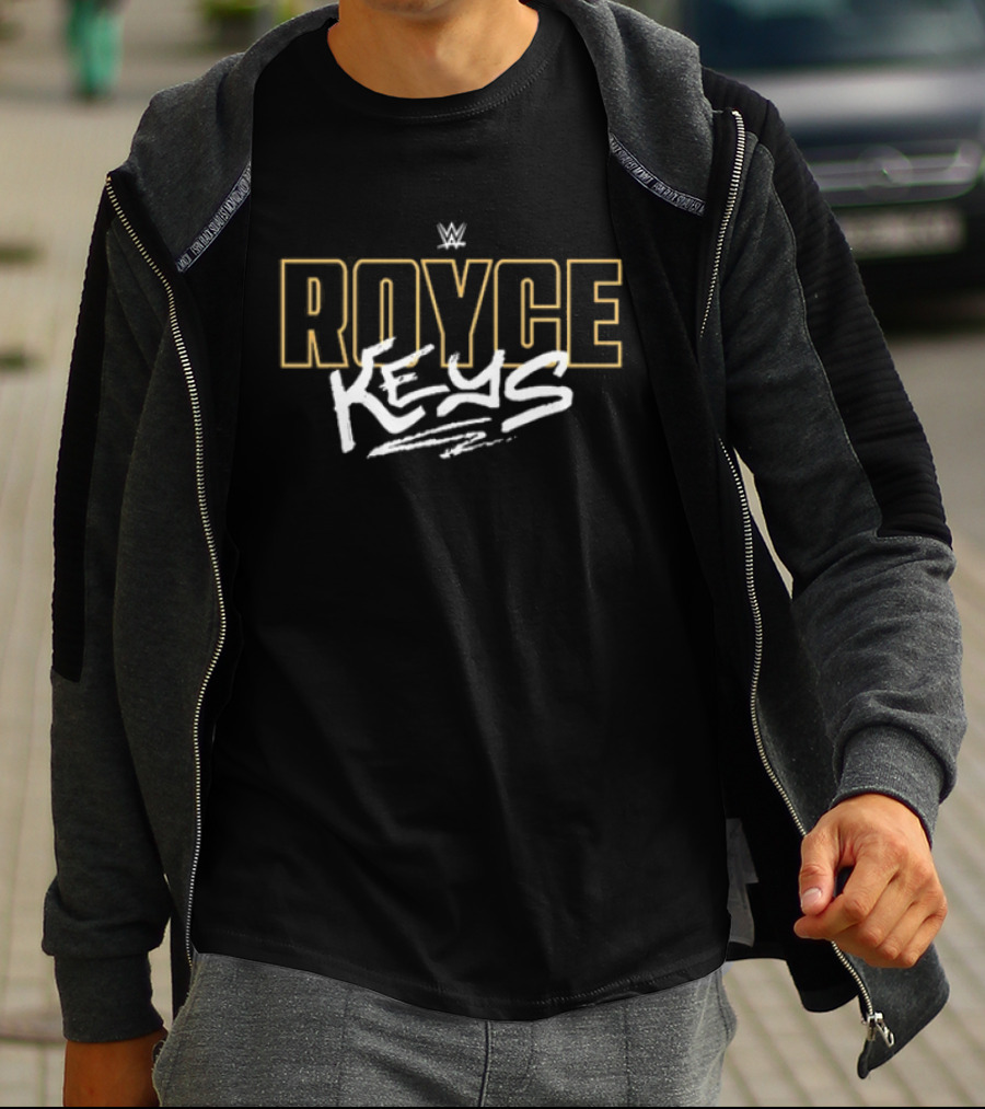 Royce Keys WWE Crown Branding T-Shirt