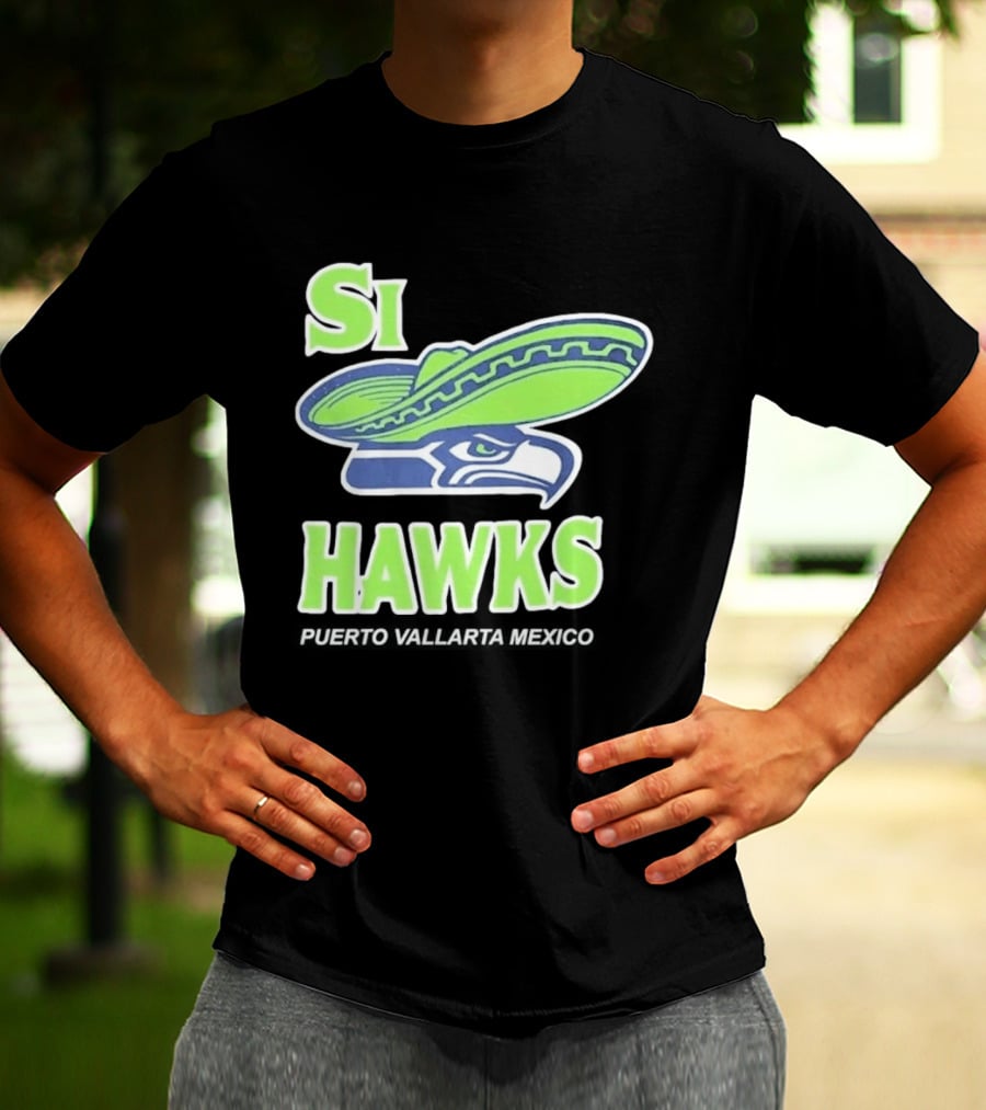 Si Hawks El Verdes De Nuevo T-Shirt