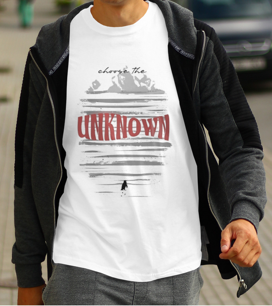 Penguin Choose The Unknown Striped Journey T-Shirt