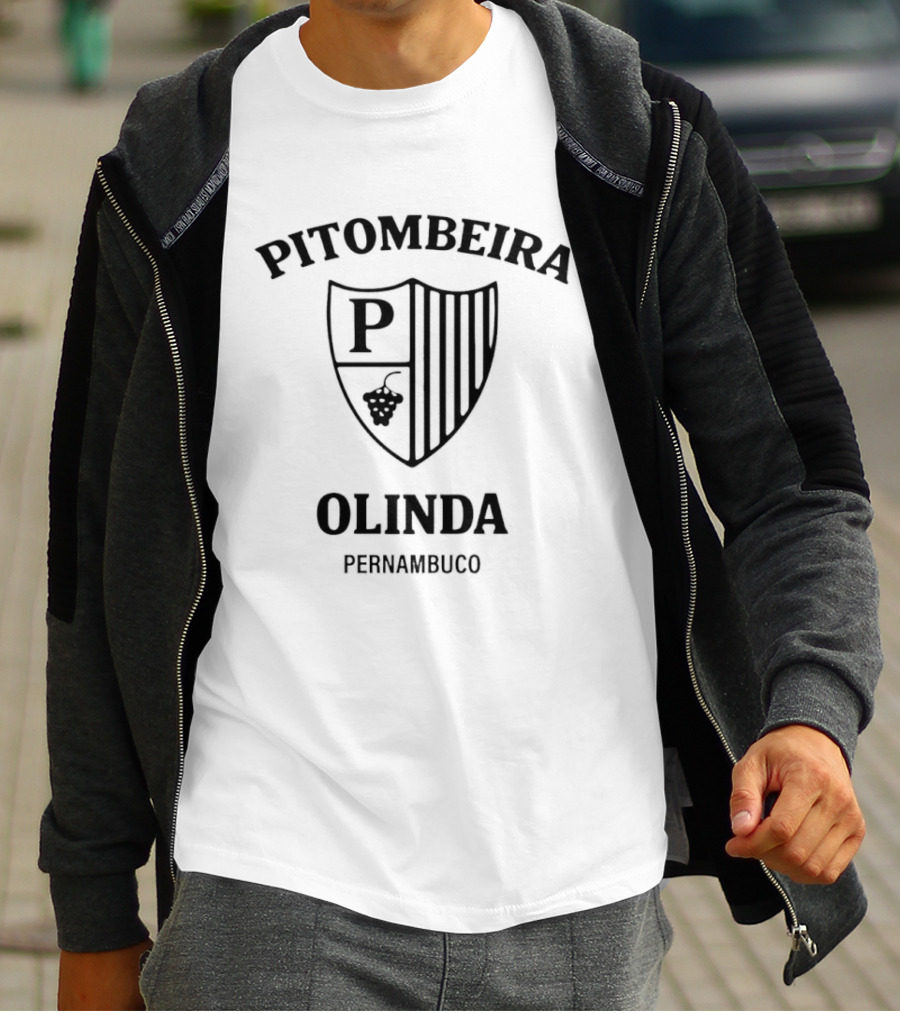 Pitombeira P Olinda Pernambuco Shield T-Shirt