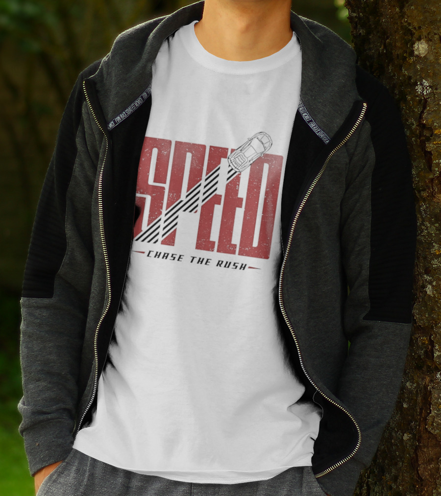 Speed Chase The Rush Racing Pulse T-Shirt