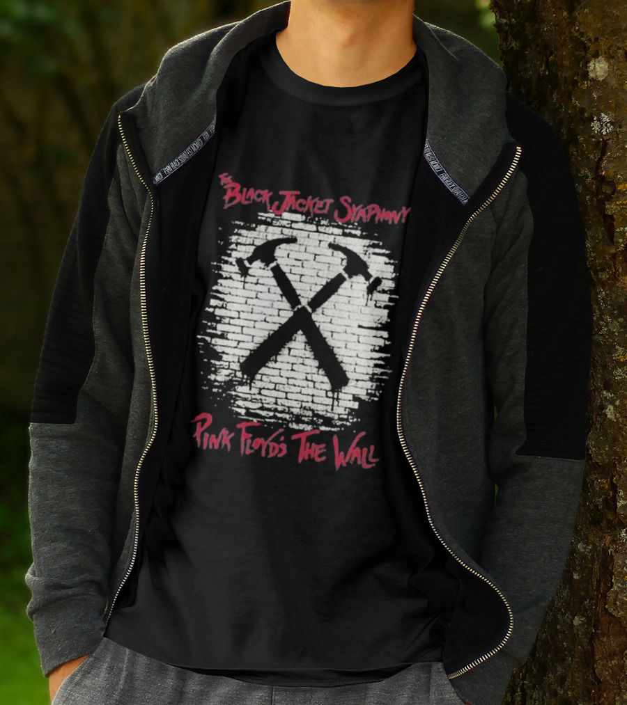 The Black Jacket Symphony Pink Floyd The Wall 2026 Tour T-Shirt