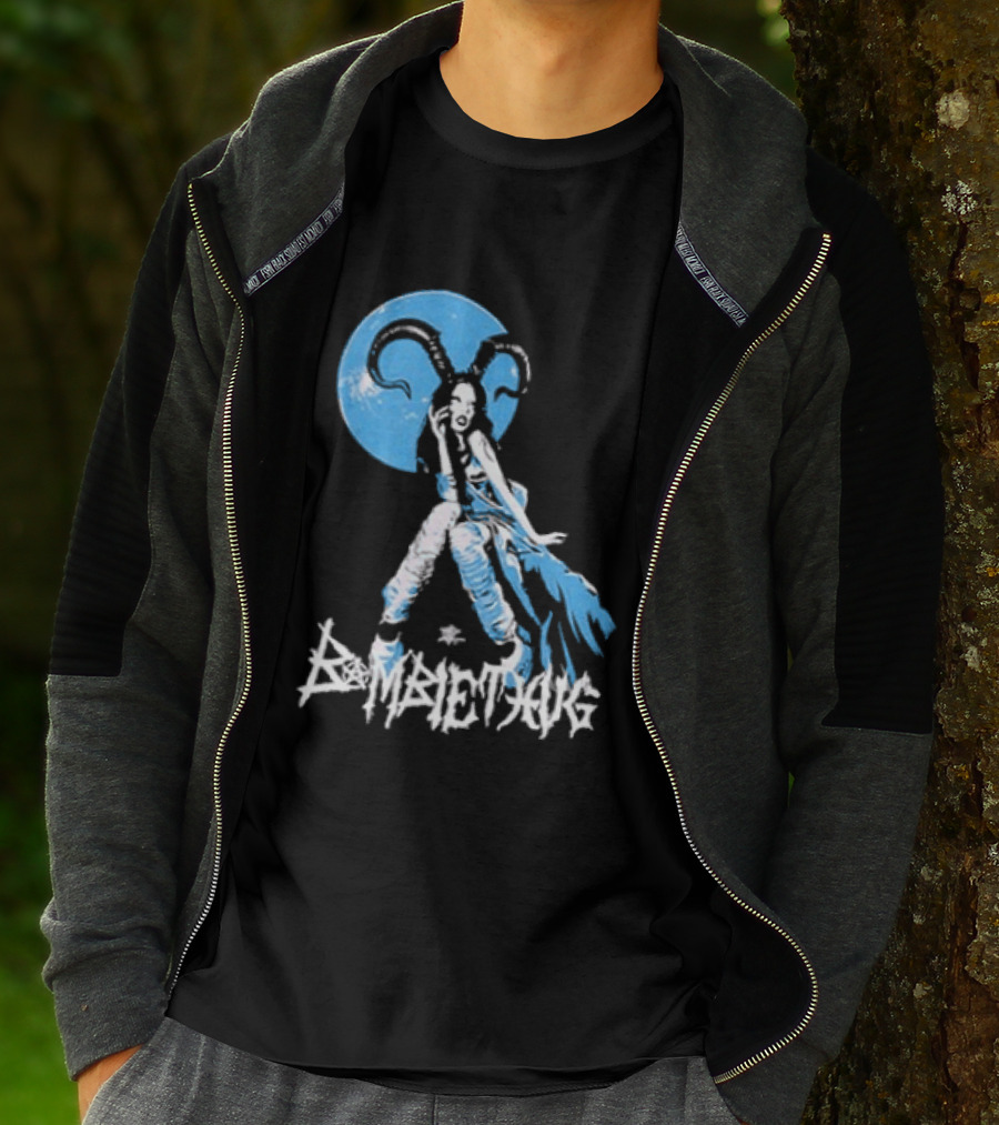 Bambie Thug Crown The Witch Tour 2024 Dates Ethereal Blue Warrior T-Shirt