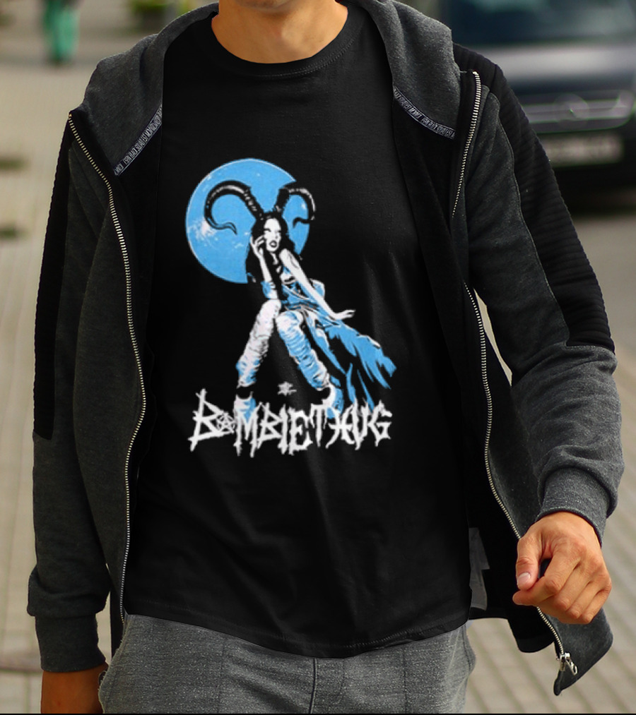 Bambie Thug Crown The Witch Tour 2024 Dates Ethereal Blue Warrior T-Shirt