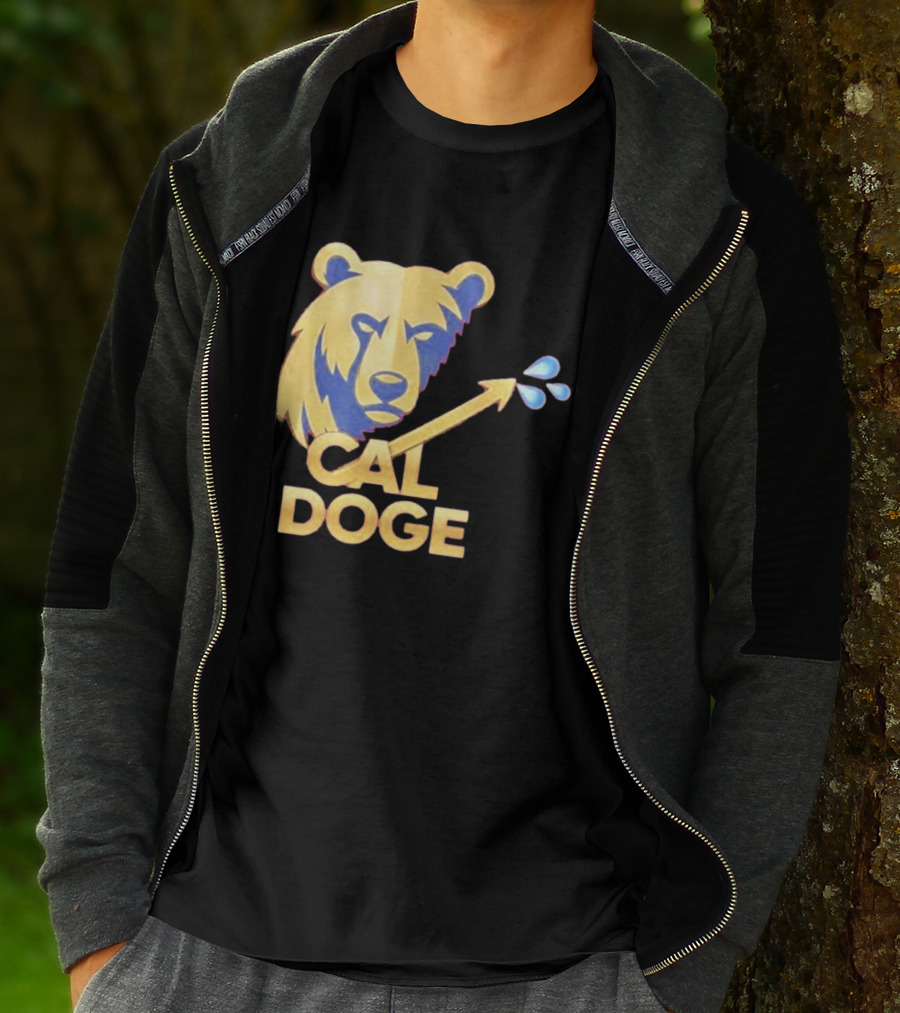 CAL DOGE California Bear Arrow Splash T-Shirt