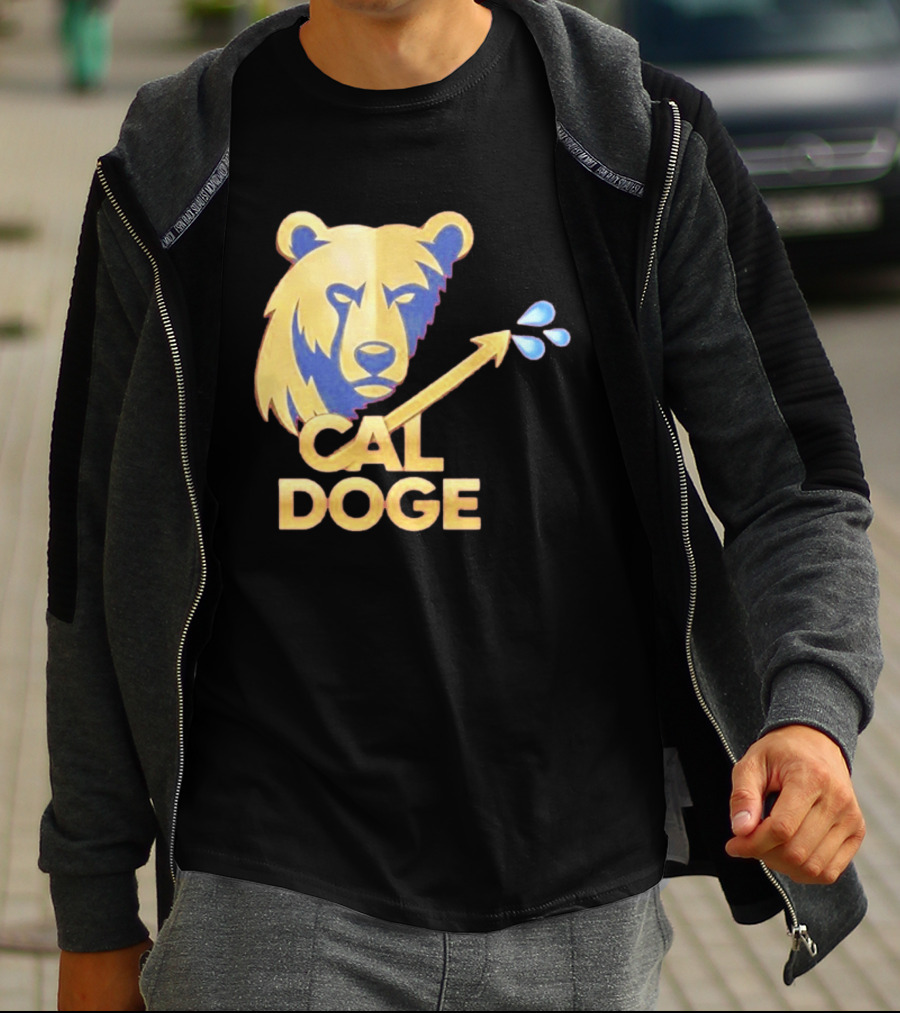 CAL DOGE California Bear Arrow Splash T-Shirt