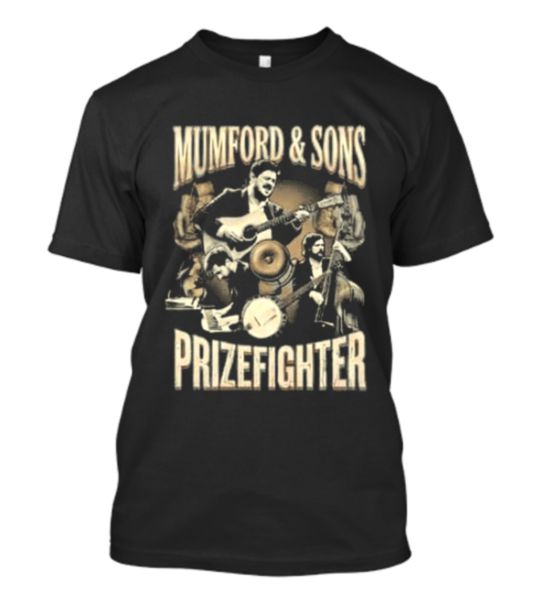 Mumford And Sons Prizefighter Album Launch Tour February 10 2026 Nottingham Rock City Concert T-Shirt