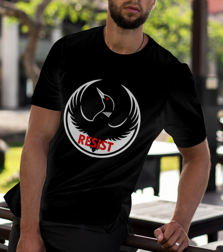Resist Rebel Loon Alliance Phoenix T-Shirt
