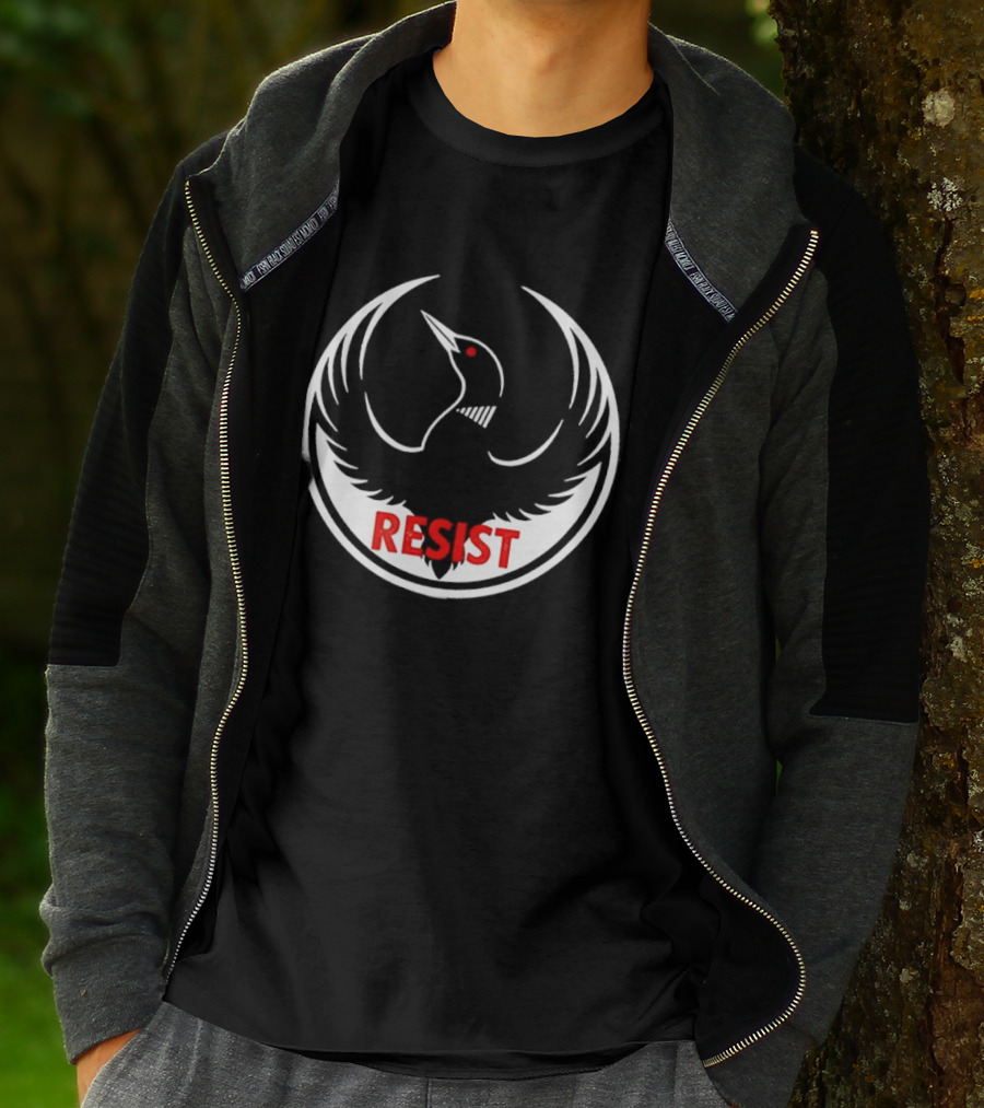 Resist Rebel Loon Alliance Phoenix T-Shirt