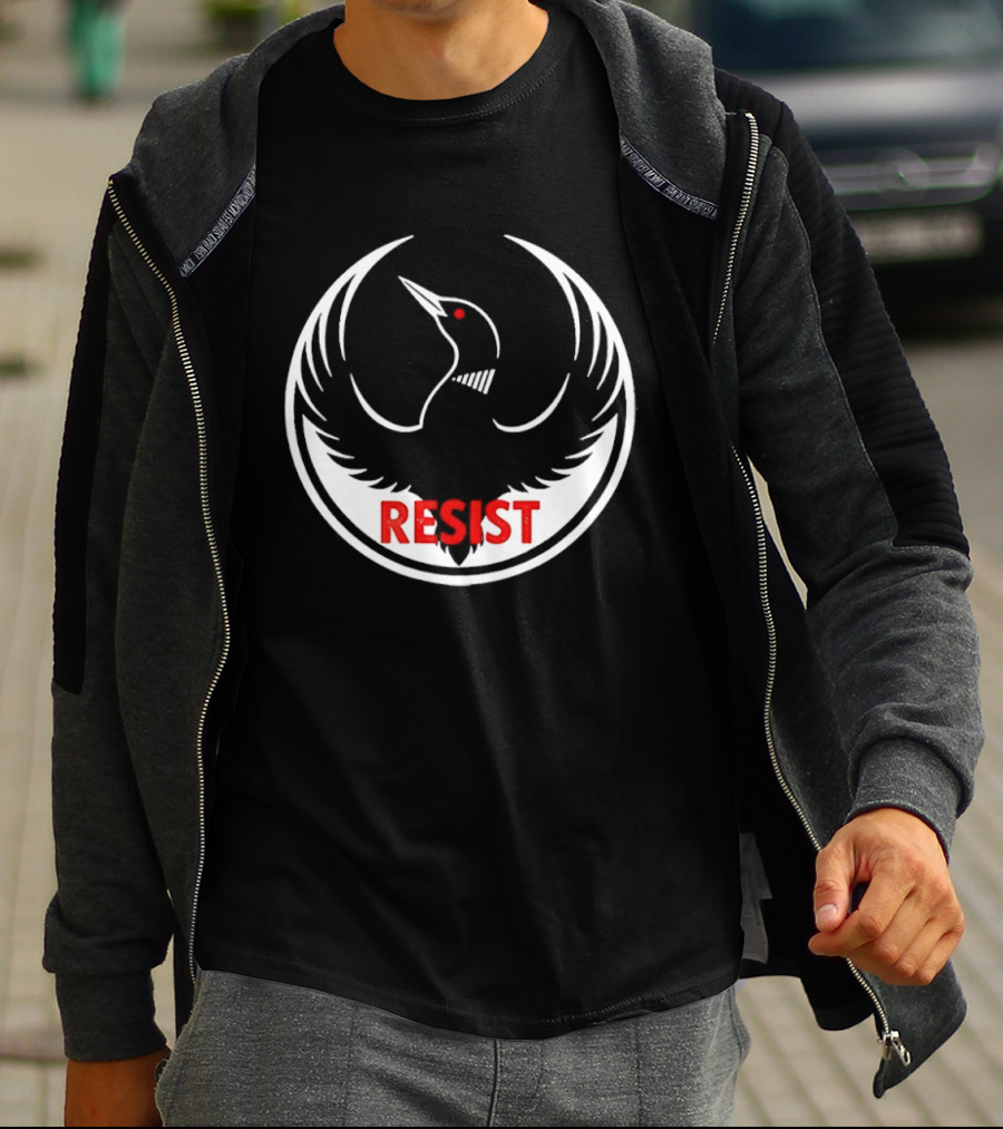 Resist Rebel Loon Alliance Phoenix T-Shirt