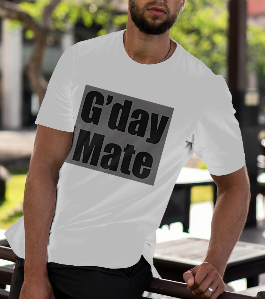 G'day Mate Anaconda Phrase Australian Greeting T-Shirt