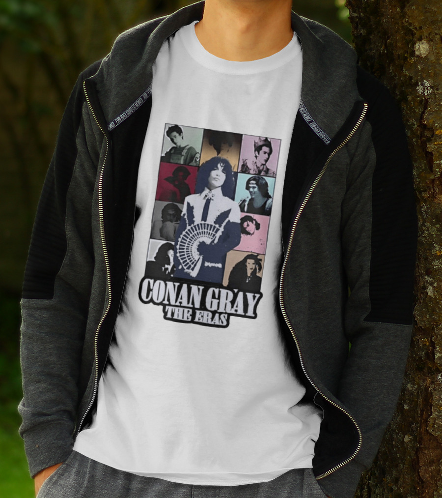 Conan Gray The Eras Tour Vintage Pop Collage T-Shirt