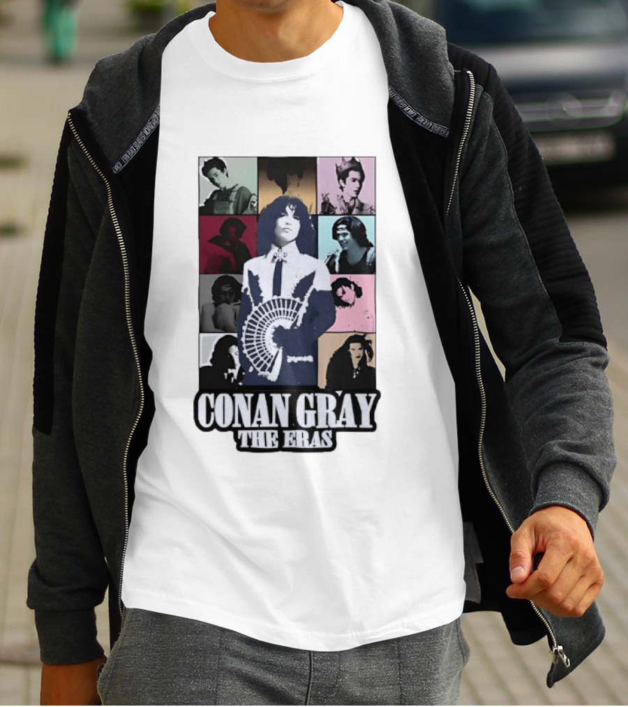 Conan Gray The Eras Tour Vintage Pop Collage T-Shirt