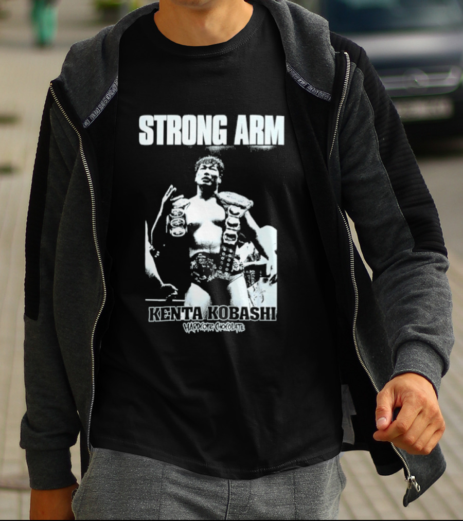 Kenta Kobashi Strong Arm Wrestling Legend T-Shirt