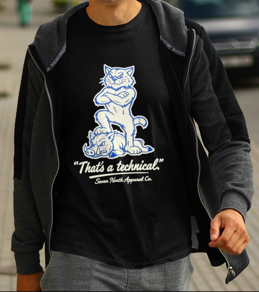 Kentucky Wildcats That's A Technical Seven North Co T-Shirt