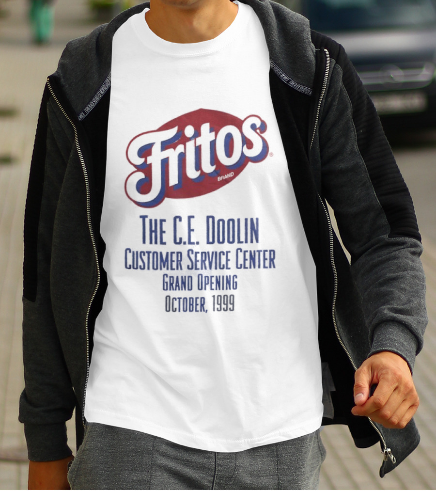 Fritos C.E. Doolin Customer Service Center Grand Opening October 1999 T-Shirt