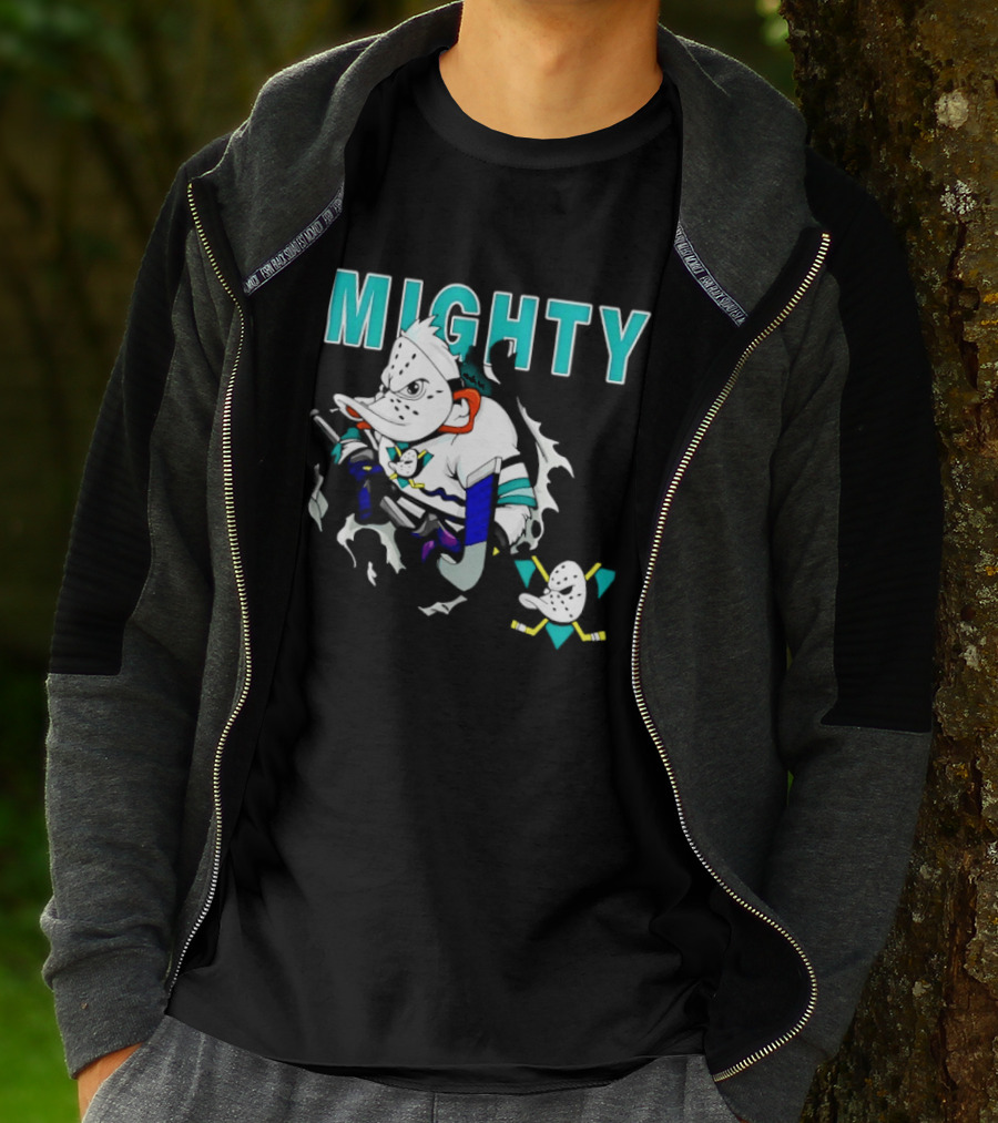 Anaheim Ducks Mighty Hockey Iconic Team T-Shirt