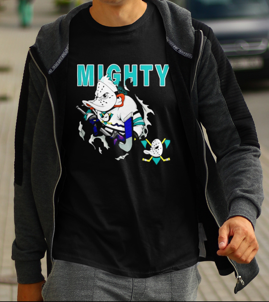 Anaheim Ducks Mighty Hockey Iconic Team T-Shirt