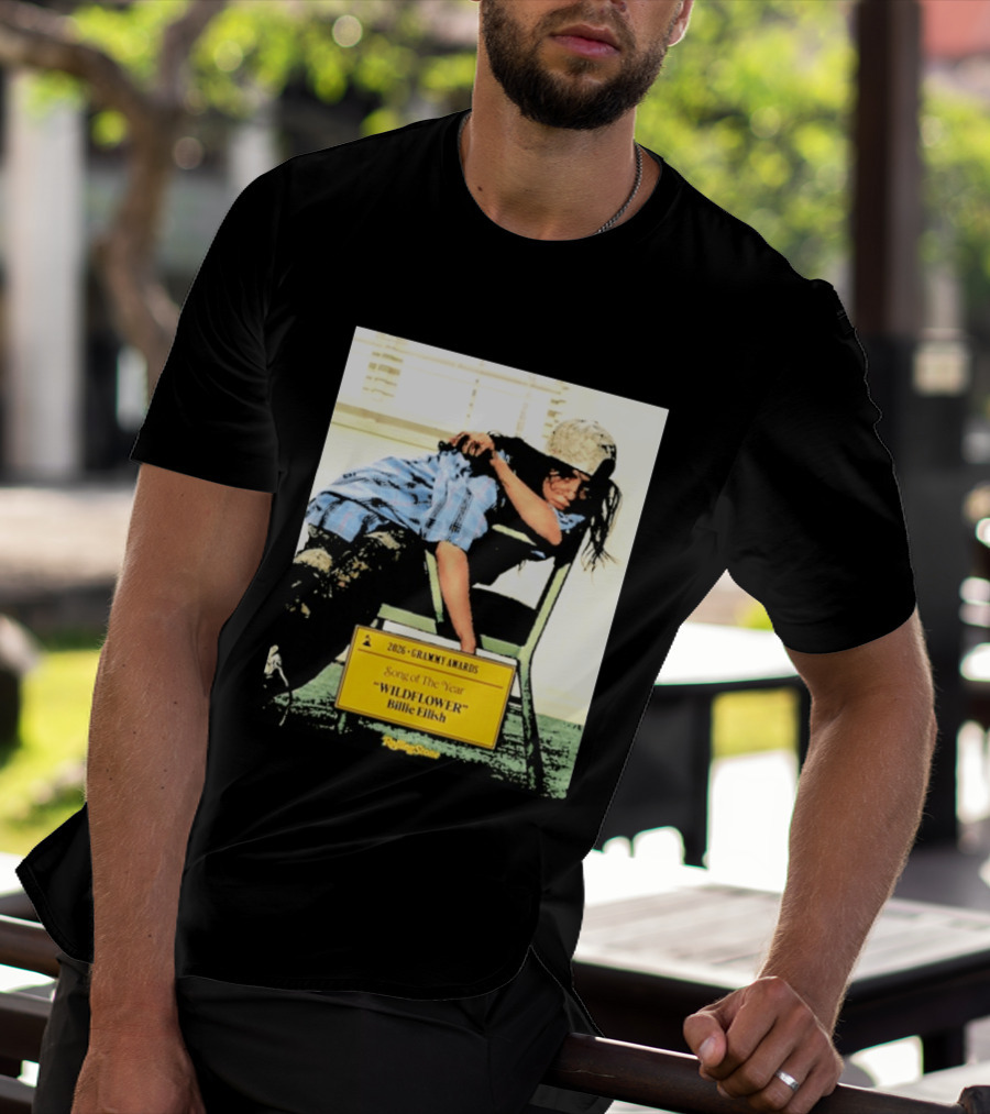 2026 Grammy Awards Song Of The Year Wildflower Billie Eilish Rolling Stone T-Shirt