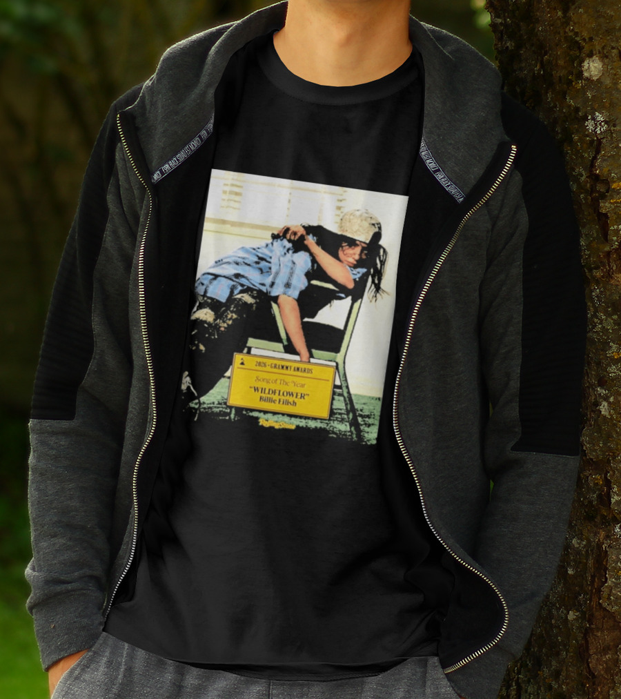 2026 Grammy Awards Song Of The Year Wildflower Billie Eilish Rolling Stone T-Shirt