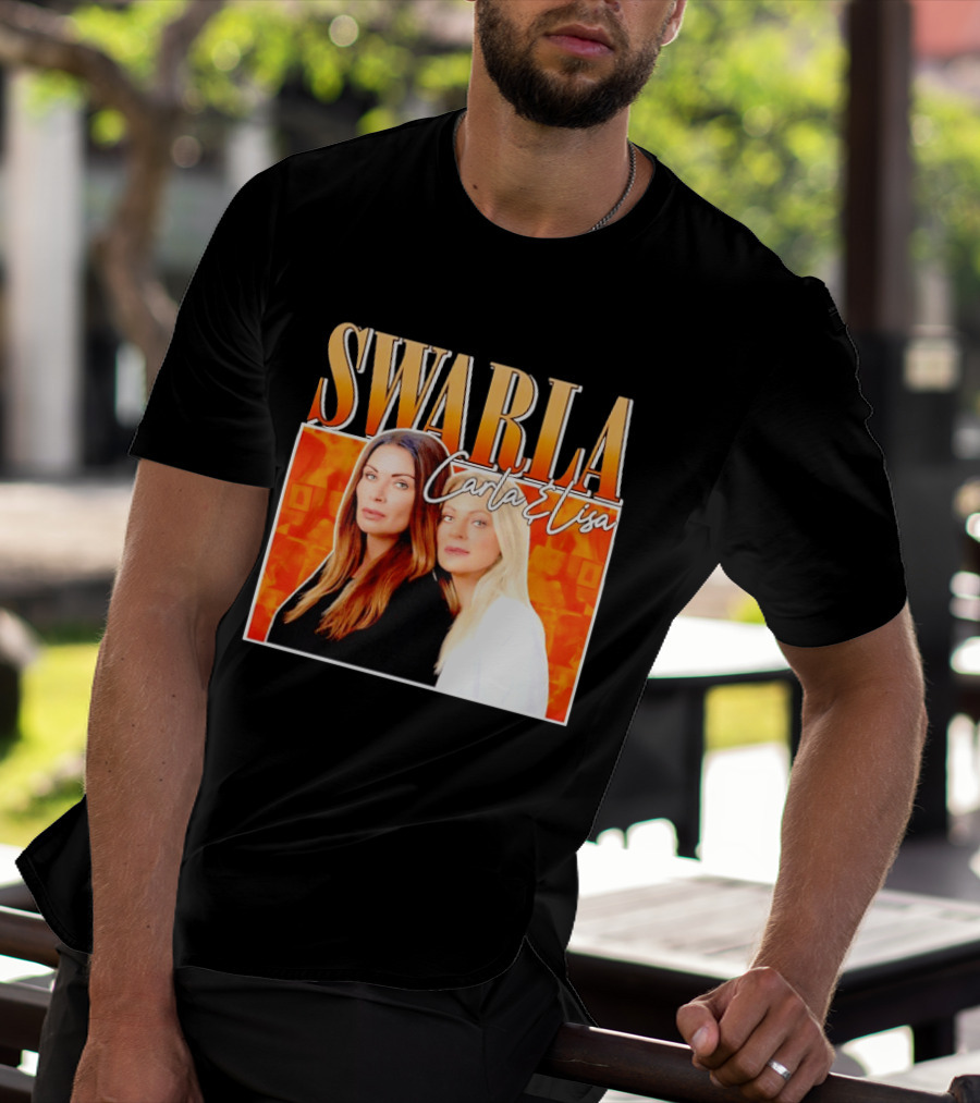 Swarla Carla And Lisa Iconic Orange T-Shirt