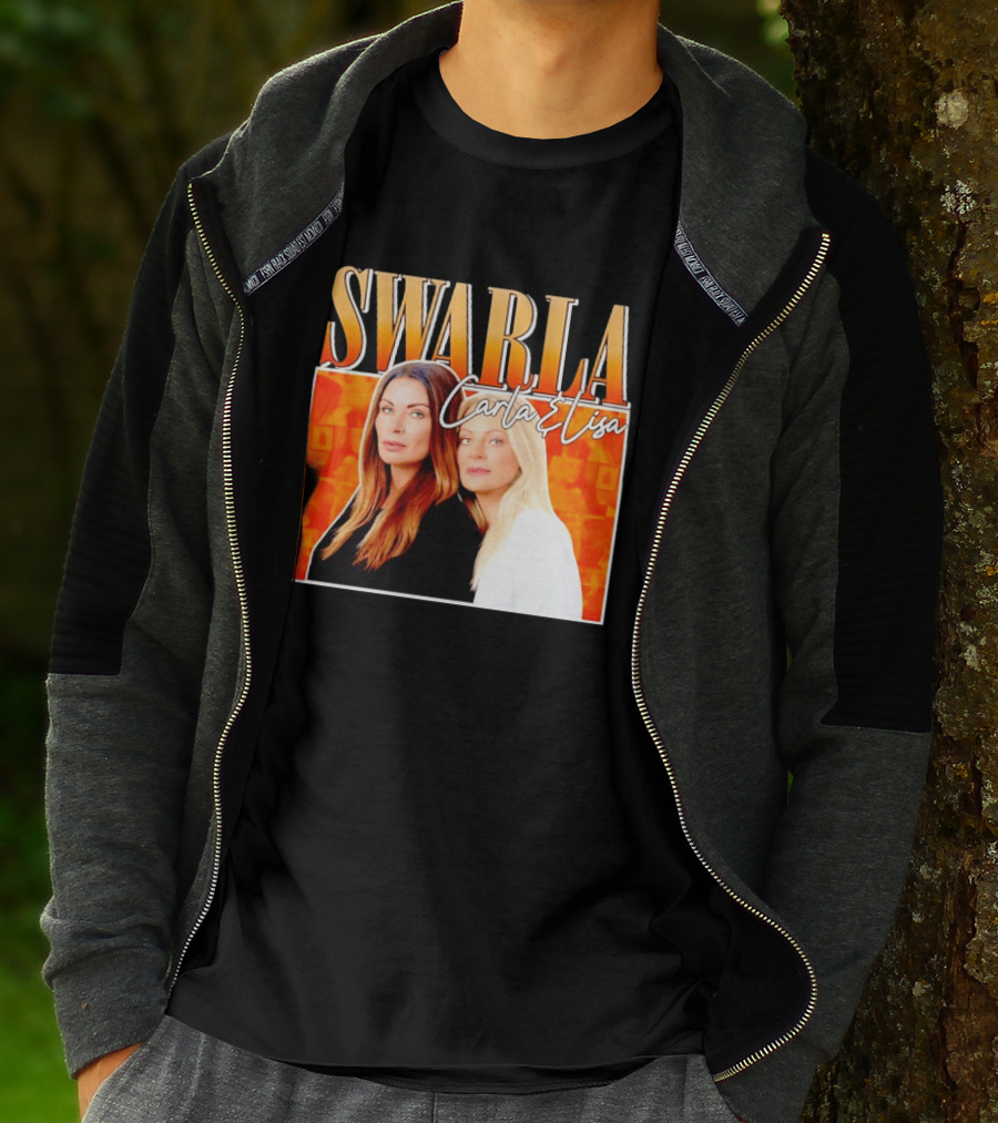 Swarla Carla And Lisa Iconic Orange T-Shirt