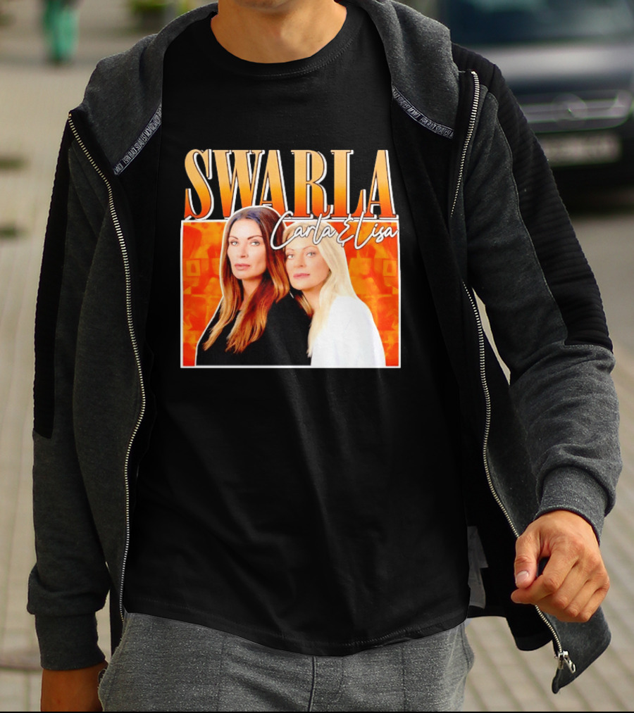Swarla Carla And Lisa Iconic Orange T-Shirt