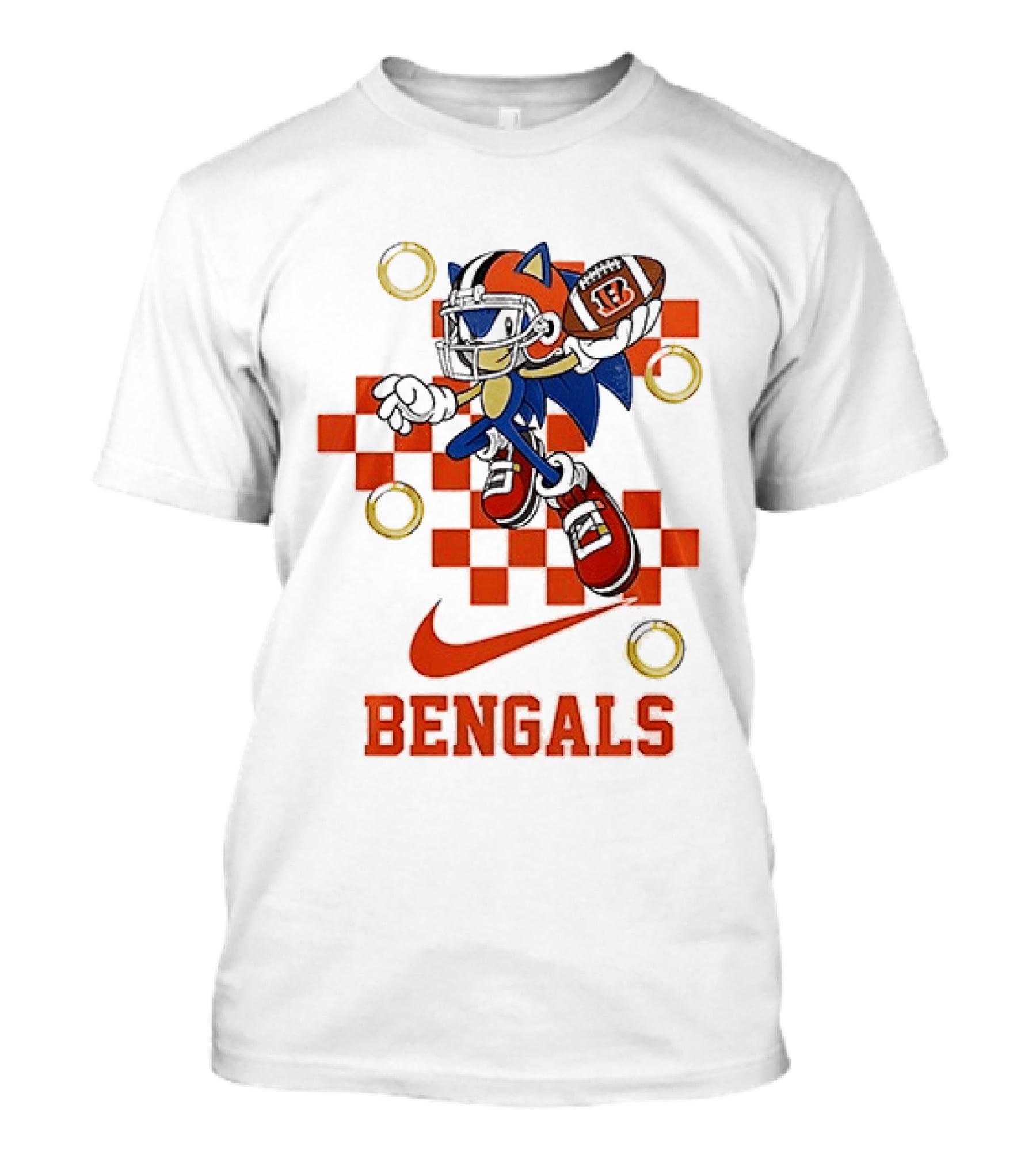Cincinnati Bengals Sonic Football Collaboration T-Shirt