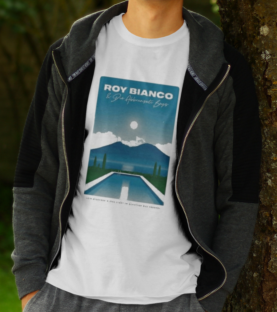Roy Bianco & Die Abbrunzati Boys Tour 2024 Poolside Paradise Moonlit Mountain T-Shirt