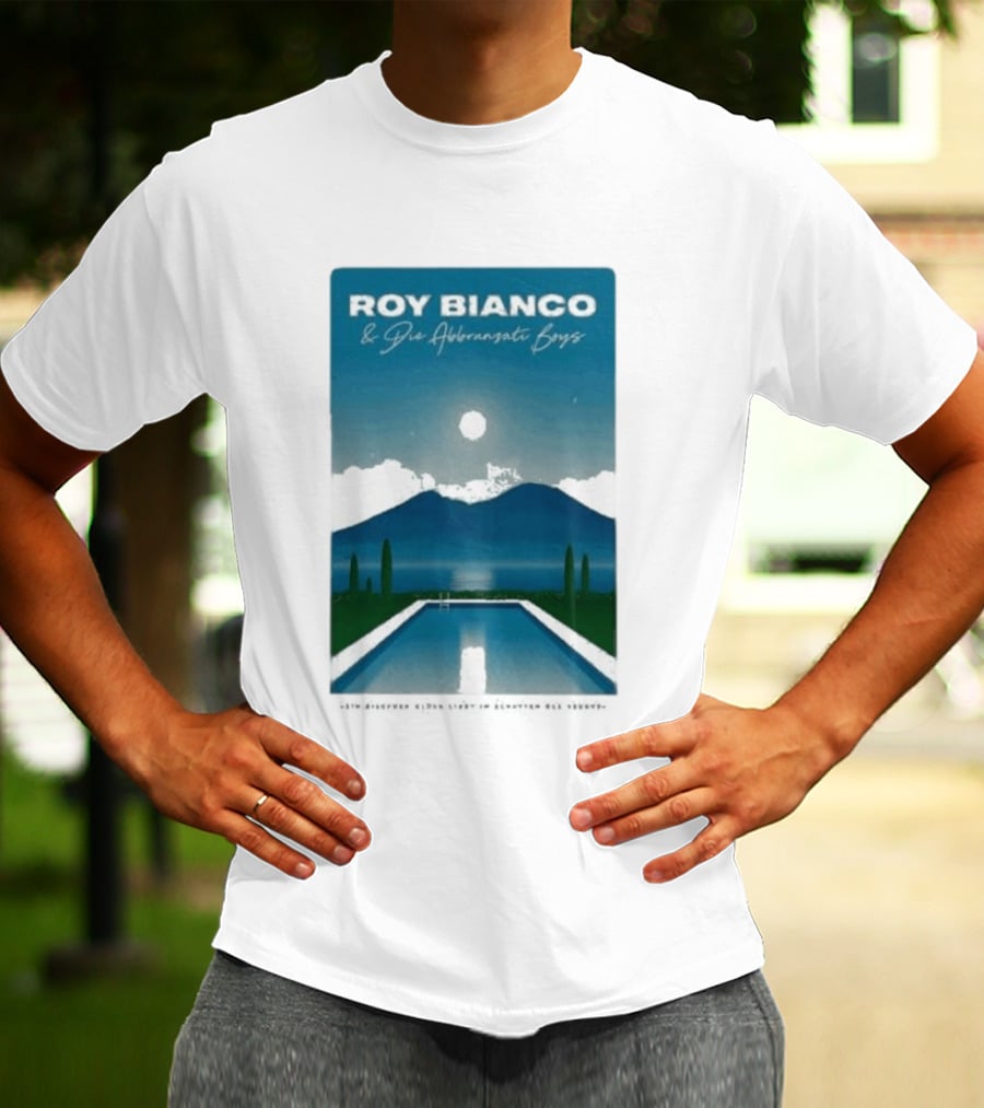 Roy Bianco & Die Abbrunzati Boys Tour 2024 Poolside Paradise Moonlit Mountain T-Shirt