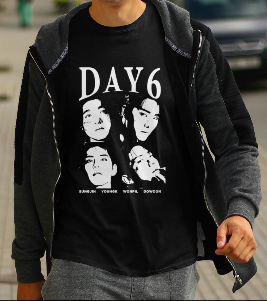 Day6 Sungjin Youngk Wonpil Dowoon Band Members T-Shirt