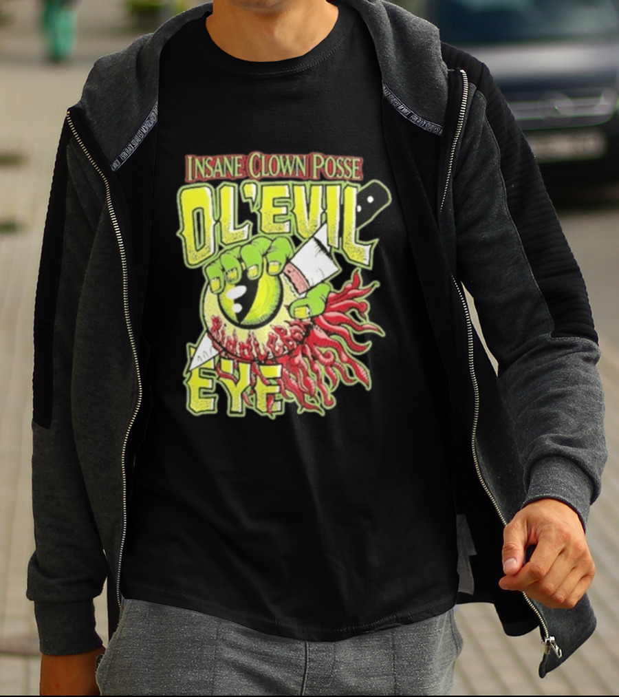 Insane Clown Posse Ol' Evil Eye Knife Hand T-Shirt