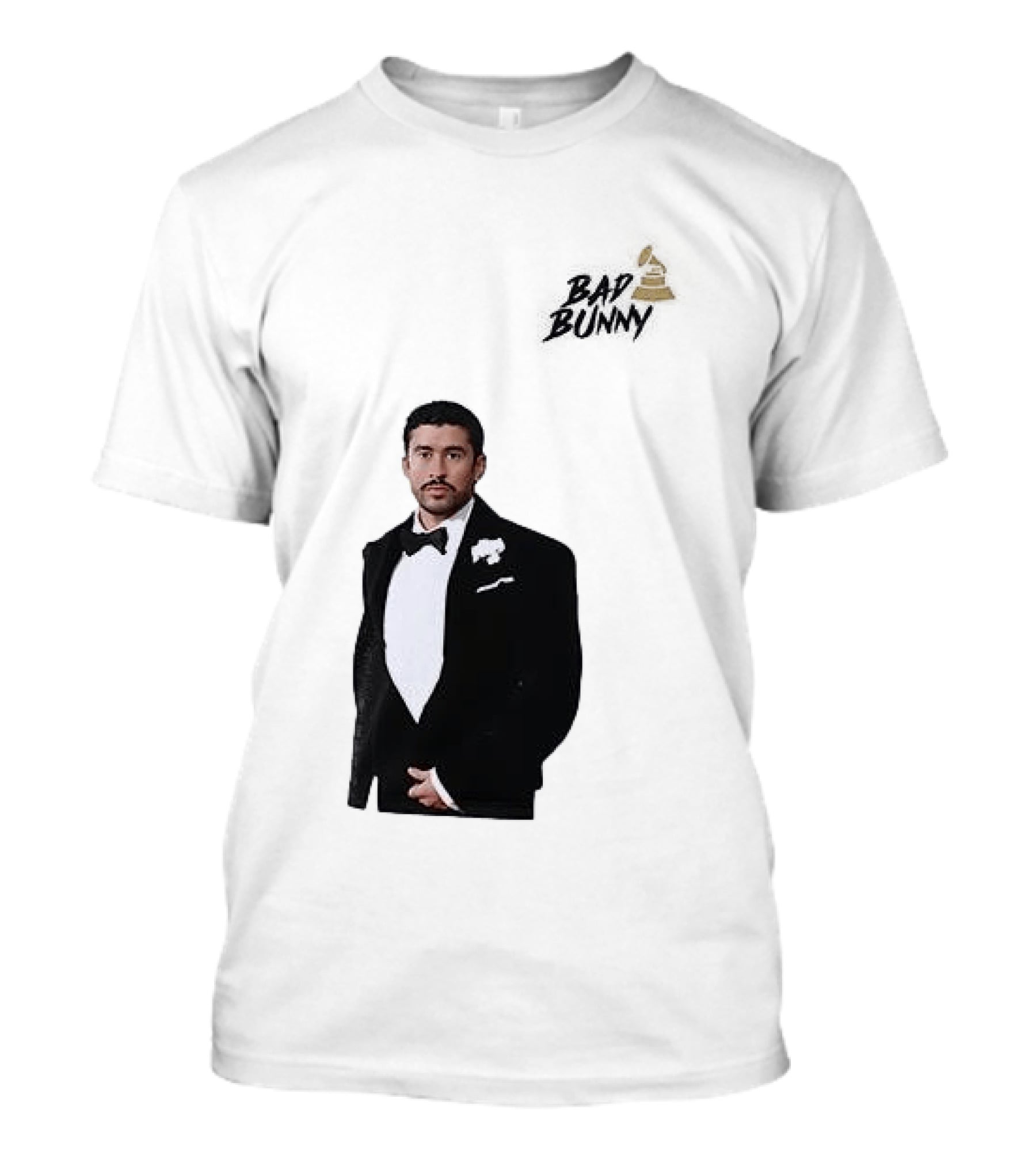 Bad Bunny Grammys Debi Tirar Mas Fotos Album Of The Year T-Shirt