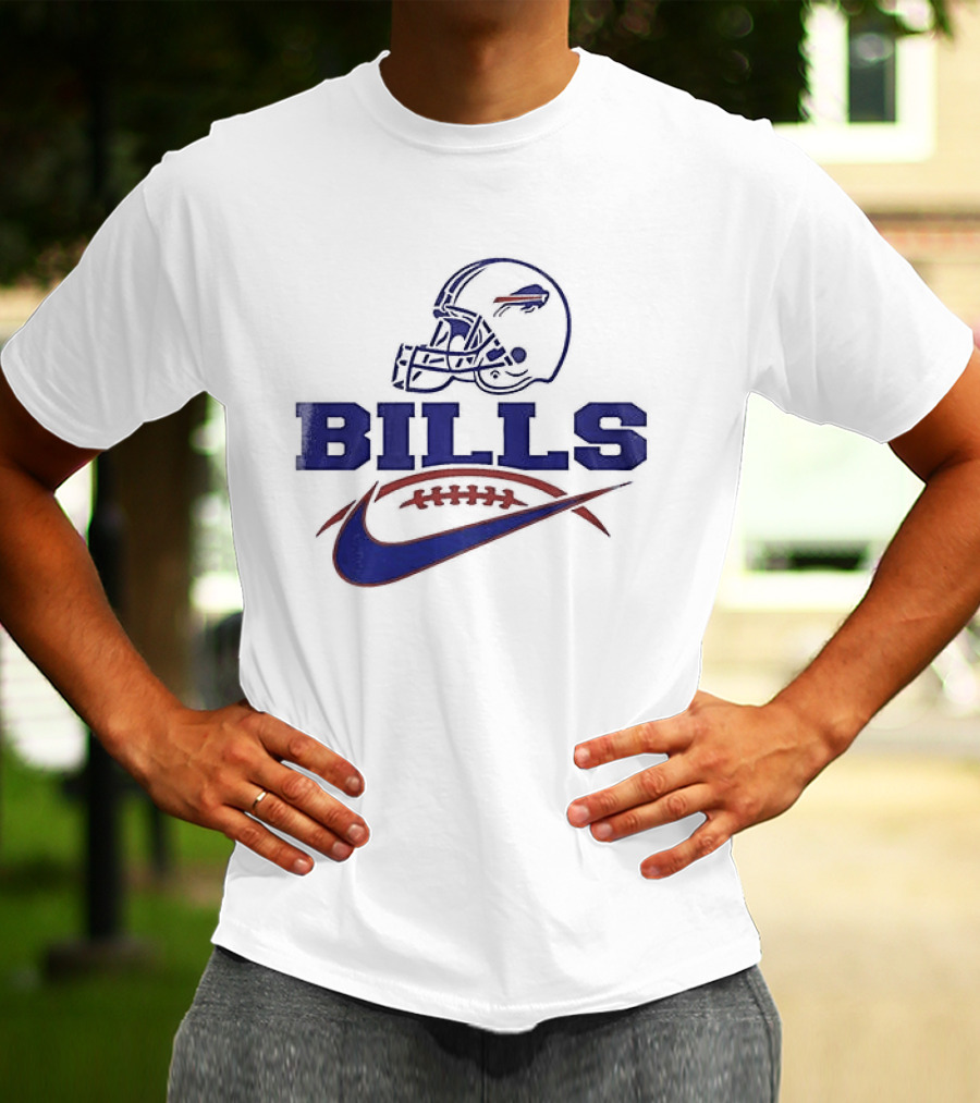 Buffalo Bills Helmet Football Sports Fan Gear T-Shirt