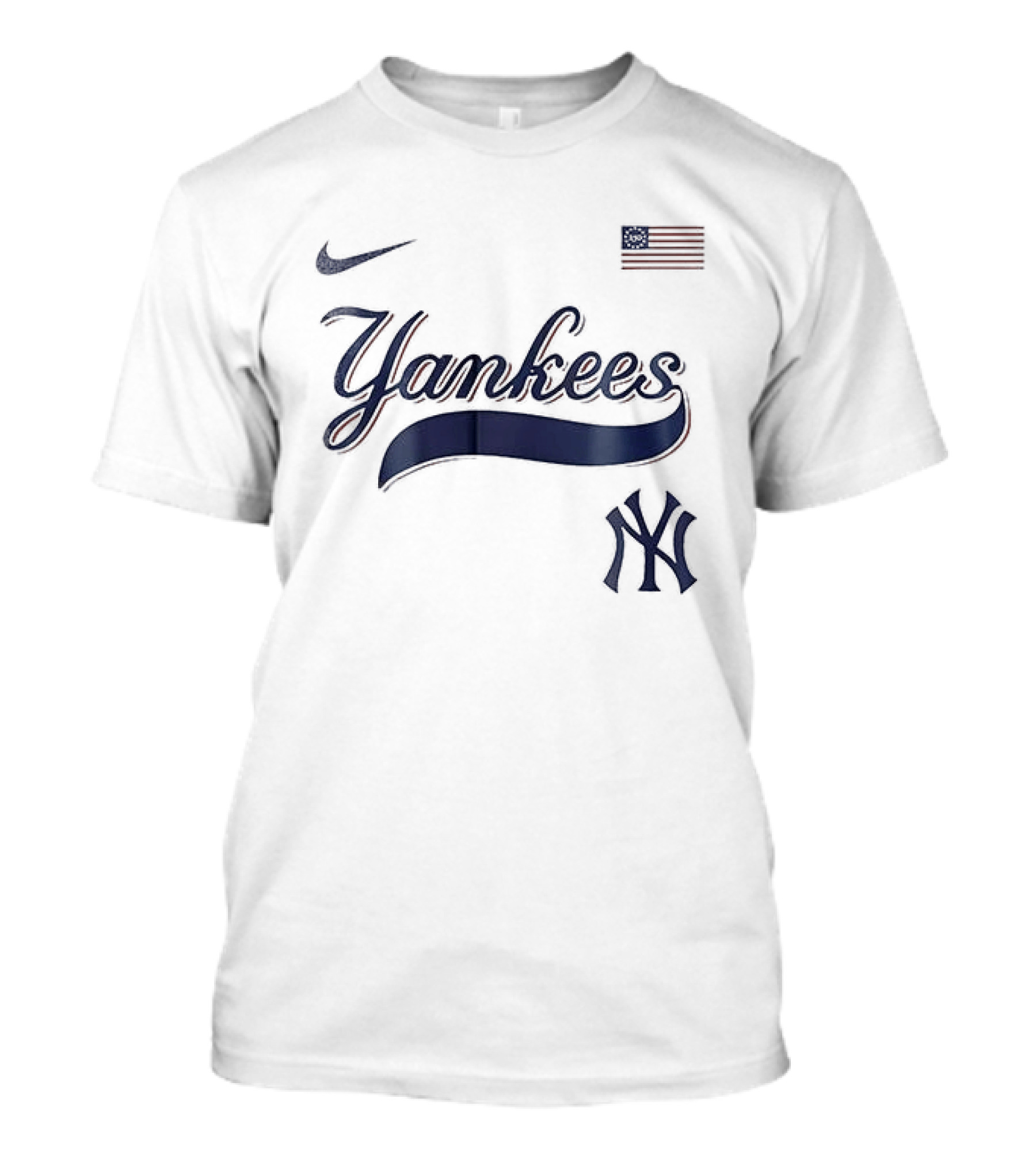 Nike New York Yankees USA Flag 250th Anniversary T-Shirt