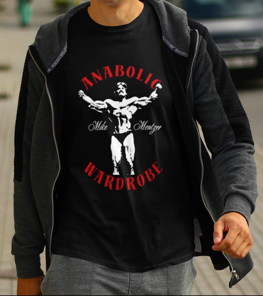 Anabolic Mike Mentzer Bodybuilding Wardrobe T-Shirt