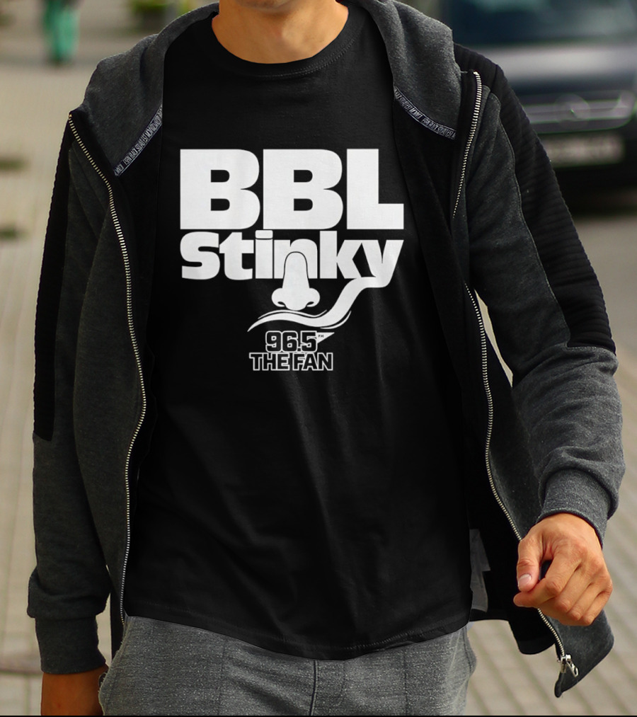 BBL Stinky 96.5 The Fan T-Shirt
